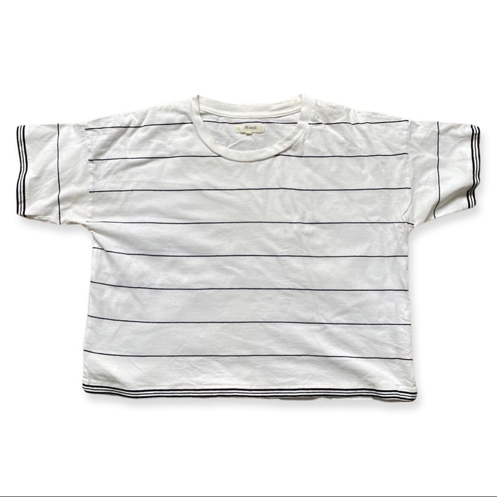 Madewell cropped tee